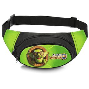 Сумка-бананка детская с принтом Clash Royale поясная сумка для мальчика (4711)