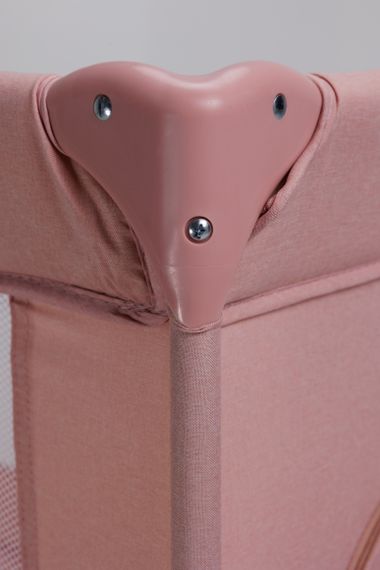 Ліжко-манеж дитяче VELANO Flexi, pink (0-4 роки) | Зображення 4