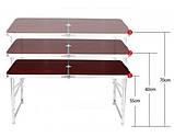 Столик для пікніка зі стільцями ,Розкладний стіл валіза та стільці   знижка | Зображення 6