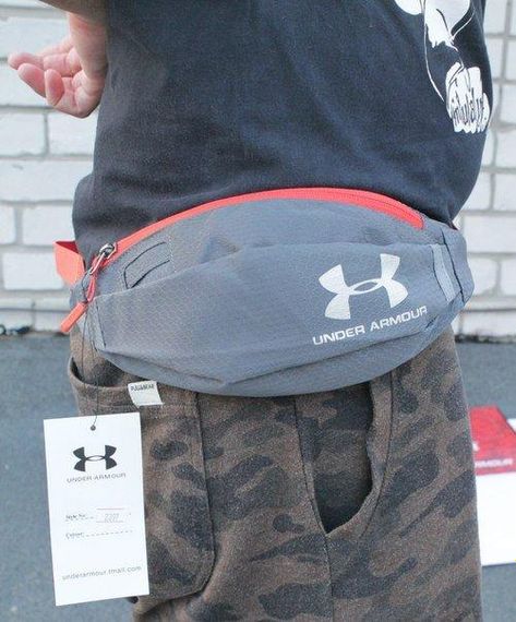 Поясна сумка Under Armour (сіра) сумка на пояс | Зображення 5