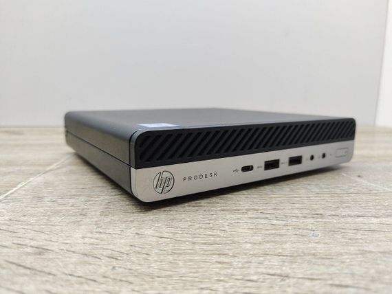Неттоп HP ProDesk 600 G3 Desktop Mini USFF / Intel Core i5-7500T (4 ядра по 2.7 - 3.3 GHz) / 8 GB DDR4 / 240 GB SSD / Intel HD Graphics 630 / Блок живлення б/в | Зображення 3