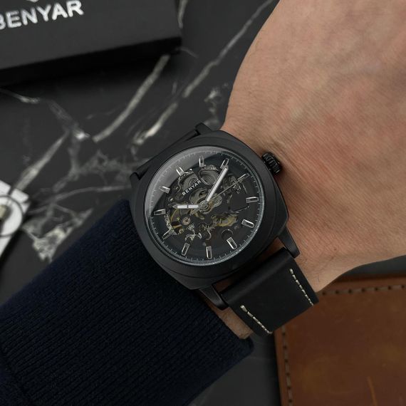 Чоловічий годинник Benyar BY-5121 Black | Зображення 6