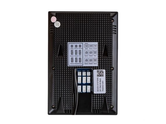 Комплект видеодомофона SEVEN DP-7542 black | Зображення 6