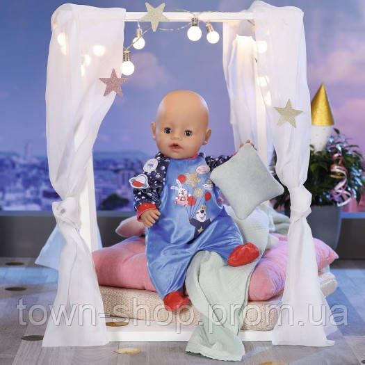Одежда для куклы BABY born - Праздничный комбинезон (синий) | Зображення 2