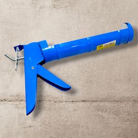 Пістолет для герметика, напівзакритий, Сталь (арт.31101)