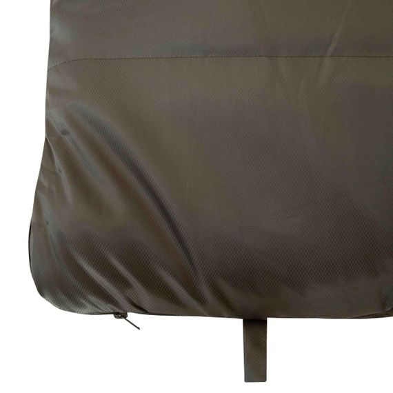 Спальний мішок Tramp Shypit 200XL ковдра з капюш лівий olive 220/100, спальник туристичний для походу і риболовлі | Зображення 8
