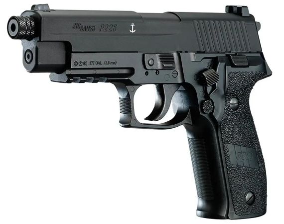 Пістолет пневматичний Sig Sauer Air P226F Blowback Black кал. 4.5 мм | Зображення 2