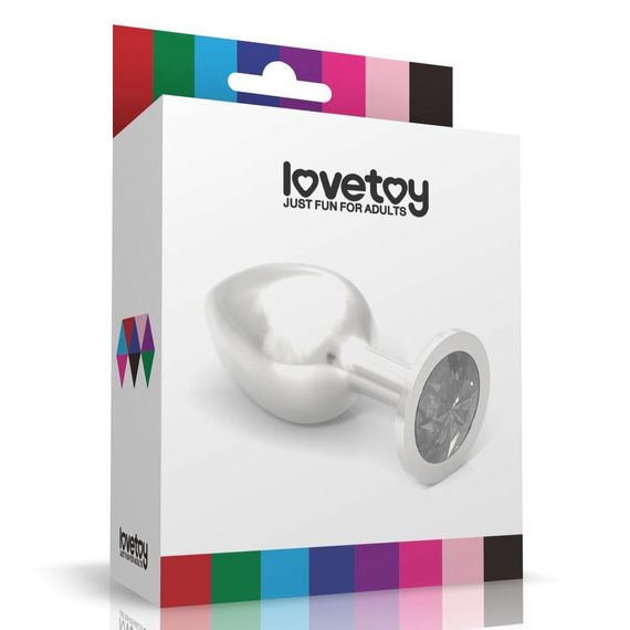 Анальна пробка - Heavy Metal Anal Plug Rosebud Classic L White Sex Aura | Зображення 1