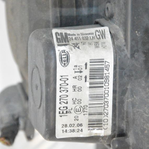 Фара ліва Opel Astra H III 2004-2010 Фара передня ліва Опель Астра Н 24451032 1EG270370 | Зображення 4