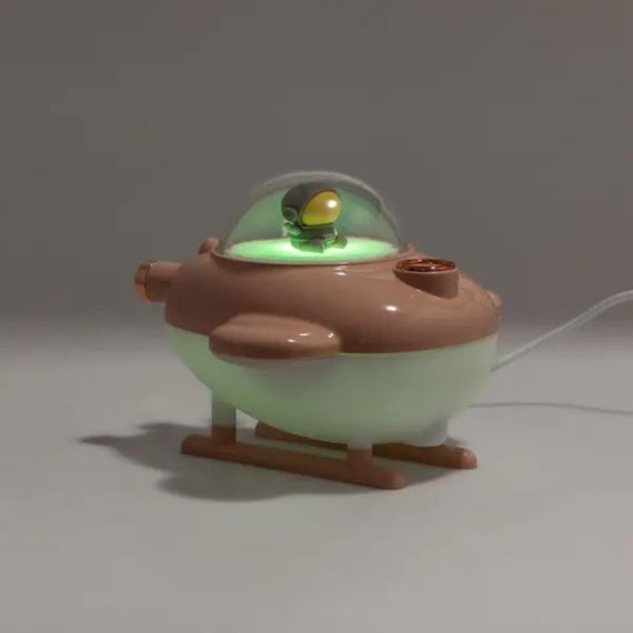 Зволожувач повітря USB 220ml рожевий HPBH17128P | Зображення 2