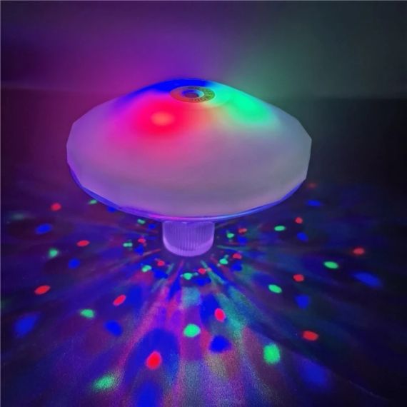 Світлодіодна RGB лампа, водонепроникна садова лампа для басейну, газона світильник на батарейках | Зображення 2