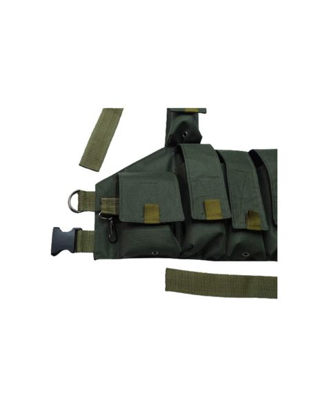 Нагрудна розвантажувальна система закритого типу Р М&M Вид 2 Olive green хакі (213242) | Зображення 2