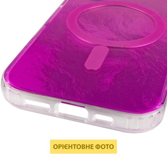 Чехол TPU Shiny Mountain (MagFit) для Apple iPhone 17 (6.3") Pink | Зображення 4