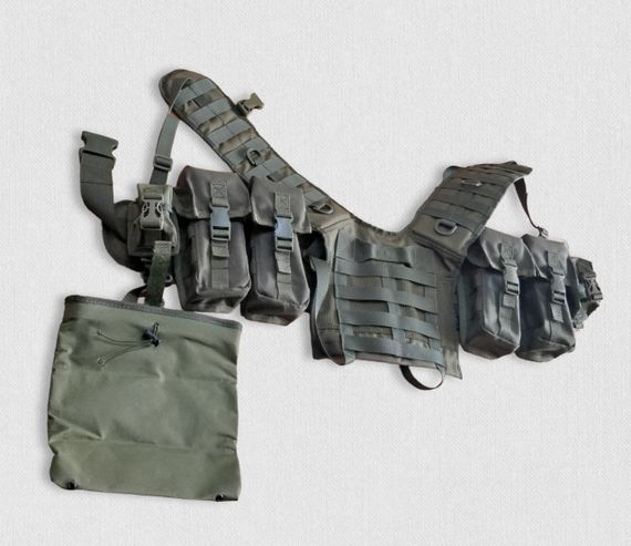Рпс в сборе, 4*2 подсумок для магазинов АК, сброс, под гранаты, поджопник | Зображення 3