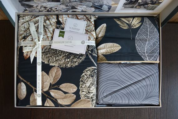 Постільна білизна La Romano Premium Satin 200×220 Daring Grey | Зображення 6