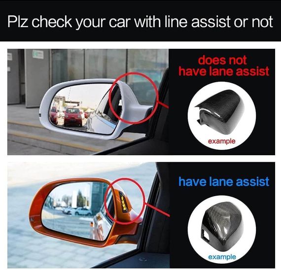 Кришки дзеркал (2011-2015, Карбон) для Ауди A4 B8 рр | Зображення 5