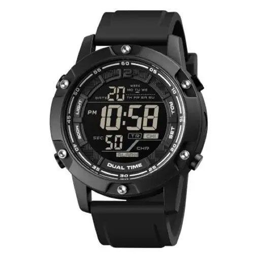 Годинник наручний чоловічий SKMEI 1762BK BLACK. UC-650 Колір: чорний | Зображення 1