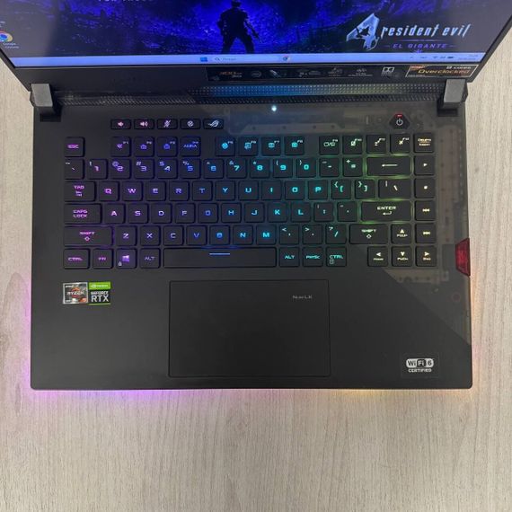 Игровой ноутбук ASUS ROG Strix SCAR 15 G533QS / 15.6” (1920×1080) IPS / AMD Ryzen 9 5900HX (8 (16) ядер по 3.3 - 4.6 GHz) / 16 GB DDR4 / 512 GB SSD / nVidia GeForce RTX 3080, 16 GB GDDR6, 256-bit б/у | Зображення 2