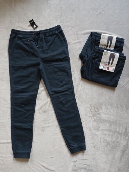 Чоловічі демісезонні штани на манжетах XL