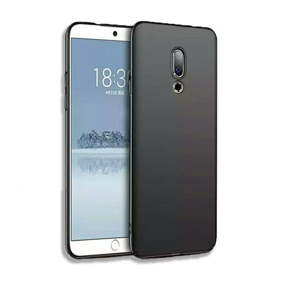Чохол Бампер з покриттям Soft-touch для Meizu 15 колір Синій | Зображення 4