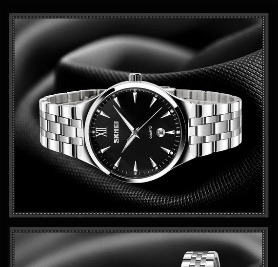 Skmei 9071BK-B Black Man | Зображення 2