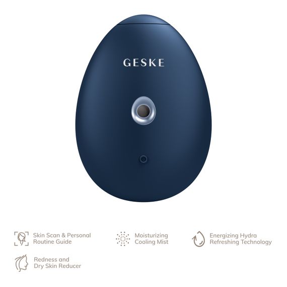 Електронний освіжувач для зволоження обличчя GESKE Facial Hydration Refresher 4в1 midnight | Зображення 1
