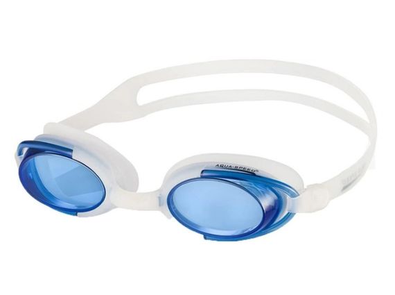 Окуляри для плавання Aqua Speed ​​MALIBU 008-61 білий OSFM 5908217629104