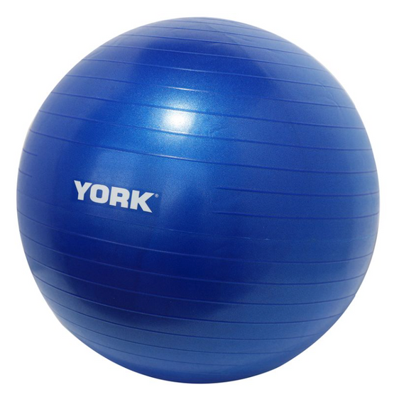 Фитбол York Fitness 65см синий + насос | Зображення 2