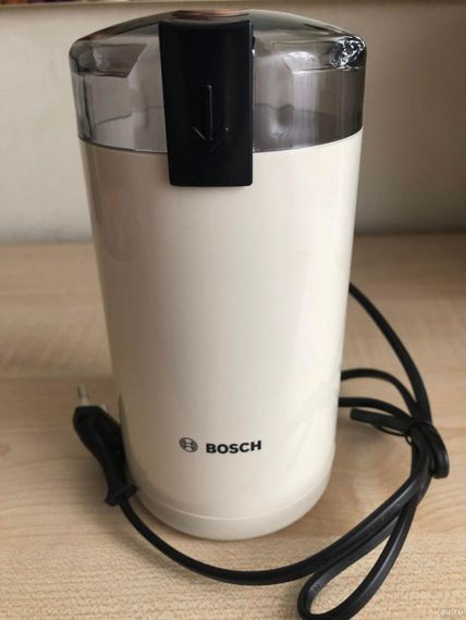 Кофемолка электрическая Bosch TSM6A017C для зернового кофе с мощным мотором | Зображення 9