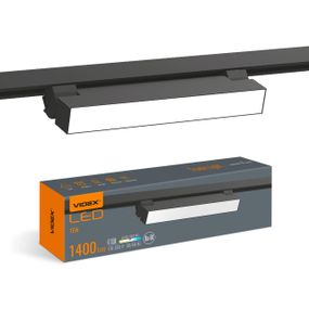 Світлодіодний світильник трековий VIDEX TR05 15W 4100K 220V чорний
