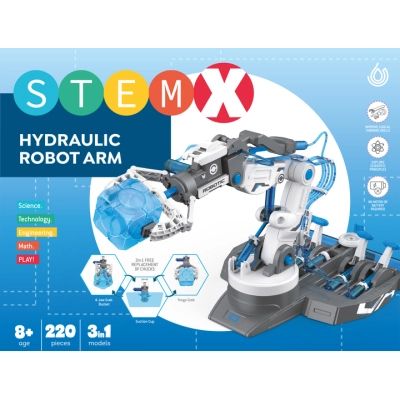 Конструктор Stem 3 в 1 Гідравлічна рука робота 220 деталей (3858894671588) | Зображення 2