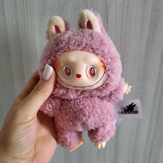 Трендова плюшева іграшка-сюрприз Лабубу Labubu "Монстри" 16×8 см, ранодомний брелок | Зображення 3