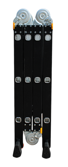 Драбина-трансформер алюмінієва GTM KMP403A (3.5 м, 4 секції, 12 сходинок, 12.5 кг) | Зображення 5