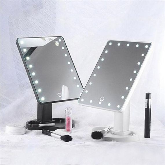 Гримерное зеркало с подсветкой 16 LED Mirror White, Зеркала для макияжа, Дзеркало настольное HQ-26 | Зображення 2