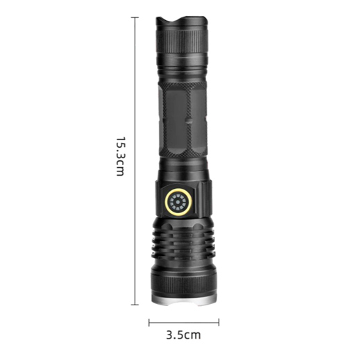 Фонарь ручной сверх яркий BL-A79-P50, 1х18650, Zoom, ЗУ Type-C | Зображення 2