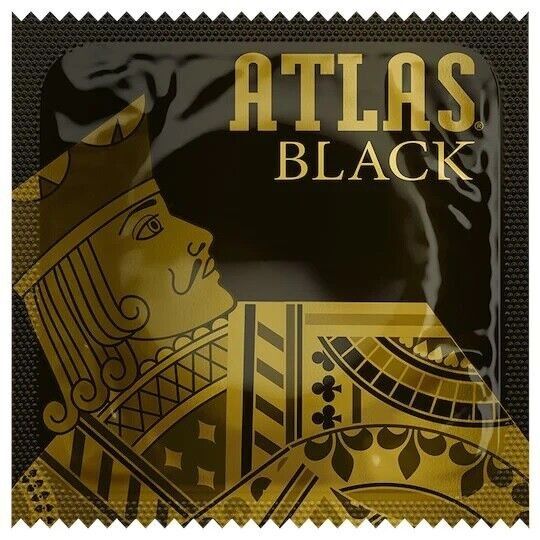 Презерватив Atlas Black класичний