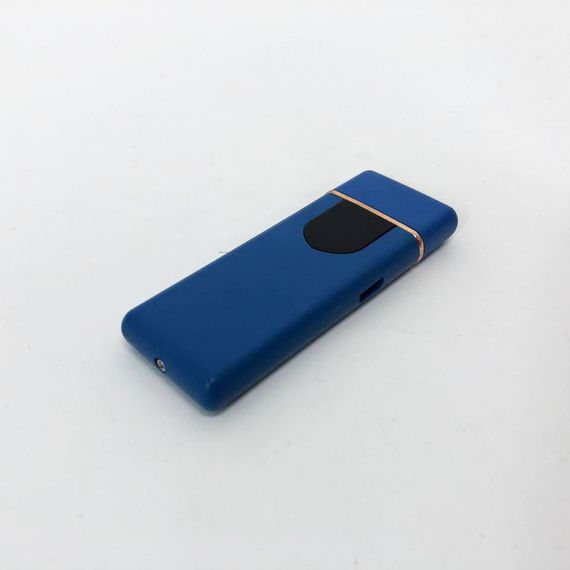 Электрозажигалка USB ZGP ABS, сенсорная зажигалка электрическая спиральная. HG-496 Цвет: синий | Зображення 9