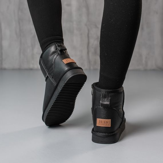 Угги женские Fashion Dahlia 3827 36 размер 235 см Черный | Зображення 4
