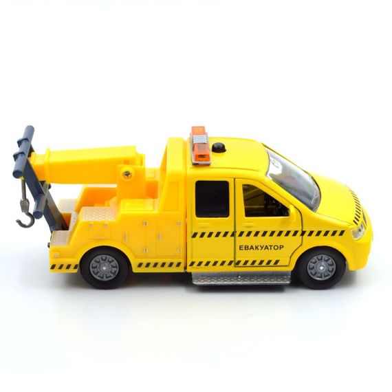 Автомодель дитяча "Евакуатор" TechnoDrive 510651.270 зі світлом та звуком | Зображення 1