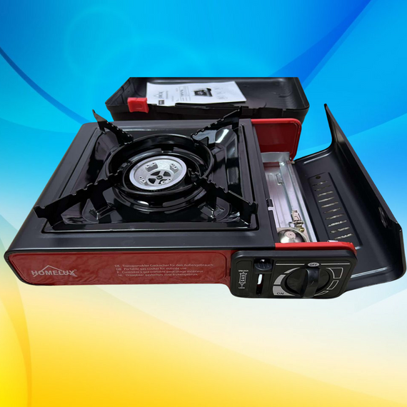 Портативна газова туристична плита. Газова плита. Плита на балончику | Зображення 1