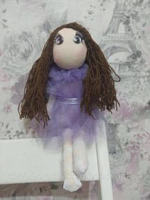 Ігрова м'яка лялька подарунок, кольори в асортименті 32см 03942