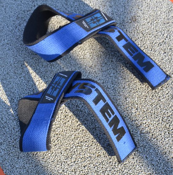 Лямки для тяги Power System PS-3401 Lifting Straps Duplex Black/Blue | Зображення 8