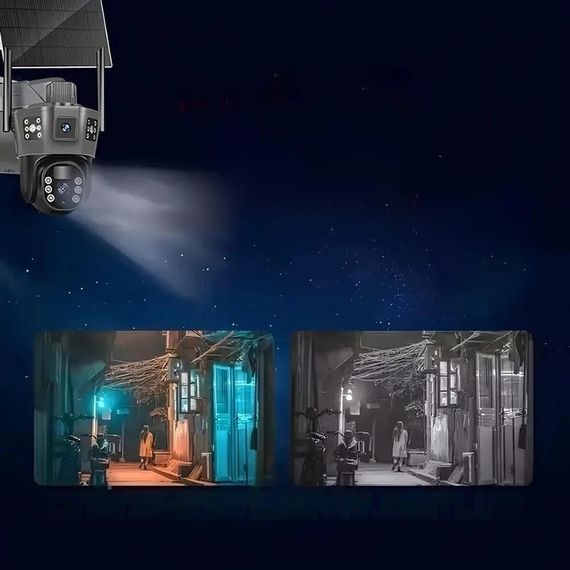 Wi-Fi камера відеоспостереження на сонячній батареї XPRO TP-18 (234572806_1686) | Зображення 5