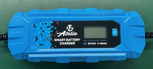Пристрій зарядний 6 А 12 В цифровий імпульсний 12 Atelie