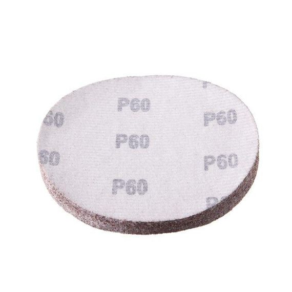 Круг наждачний самоклейний 125 мм, папір класу E, К60, 10 од. INTERTOOL BT-0556 | Зображення 2