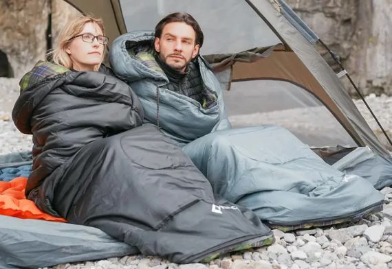 Спальний мішок KingCamp Sevan 250 Grey | Зображення 1