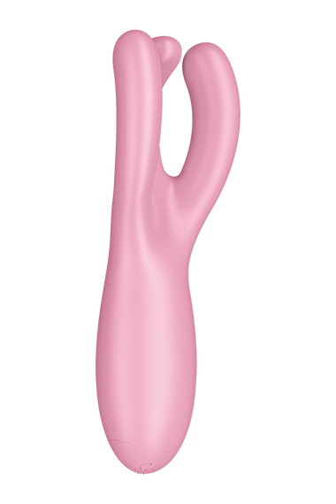 Гнучкий смарт-вібратор Satisfyer Threesome 4 Connect App рожевий Sex Aura | Зображення 3