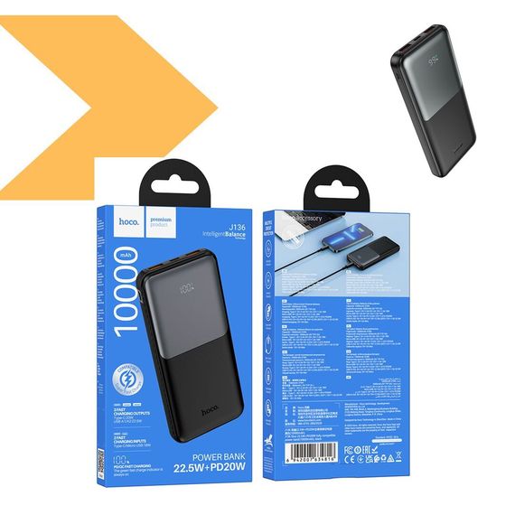 Повербанк 10000mAh 22.5W HOCO J136 (47206-J136_419) | Зображення 1