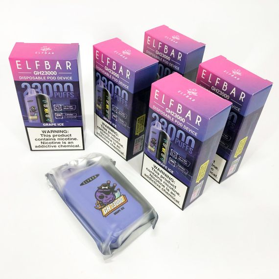 ELF BAR GH 23000 смак Виноград (Grape Ice) | Зображення 3