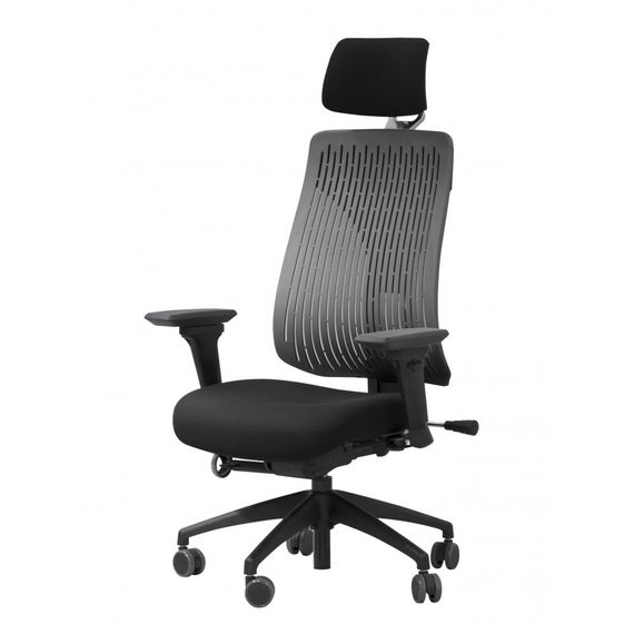 Кресло компьютерное Comf-pro Truly Black эргономическое | Зображення 4